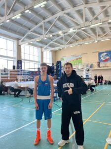 Серебряная награда Первенства Уральского федерального округа по боксу